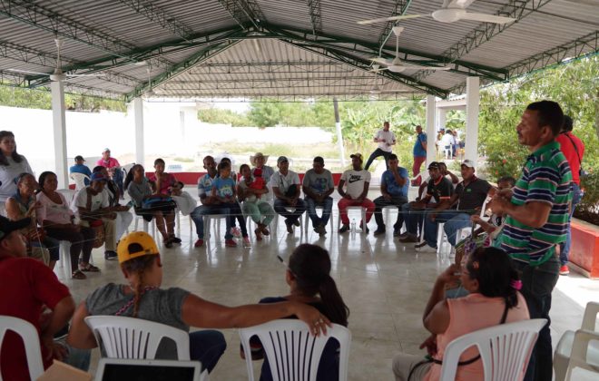 Mesa redonda con las victimas del conflicto armado